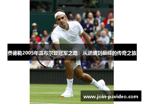 费德勒2005年温布尔登冠军之路:从逆境到巅峰的传奇之旅 费德勒2005年温布尔登冠军之路:从逆境到巅峰的传奇之旅